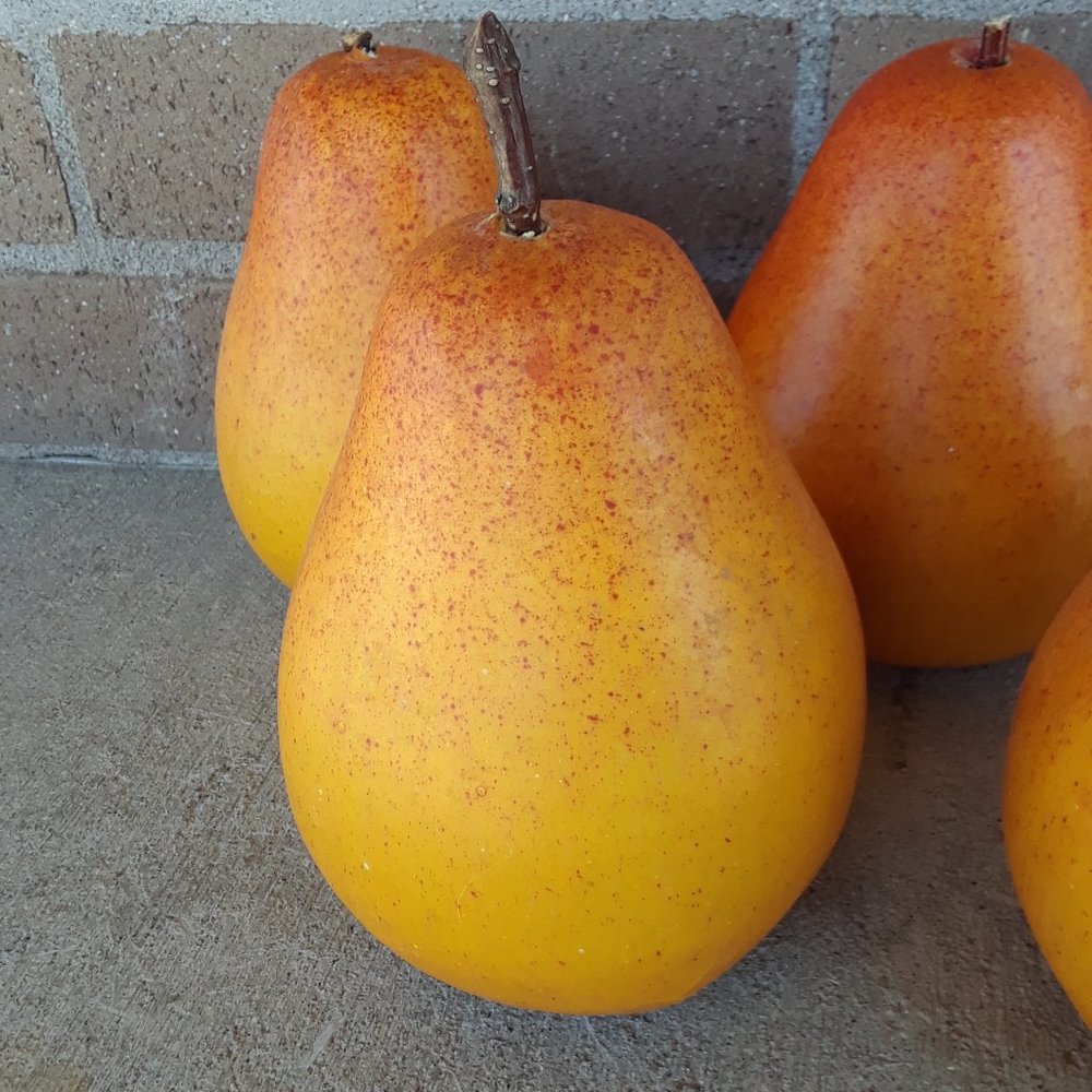 Fruit Faux Decorative Realistic Pears